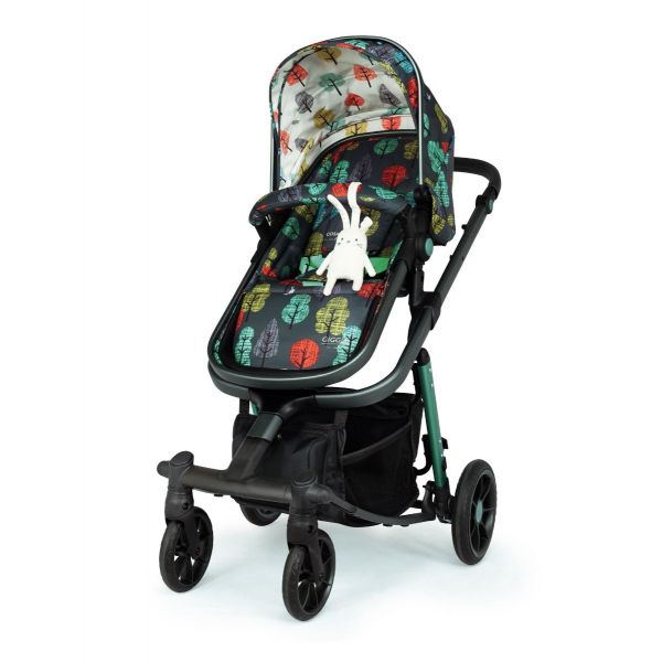 Детская коляска 2 в 1 Cosatto Giggle Quad Pram and Pushchair Hare Wood (CT4168)